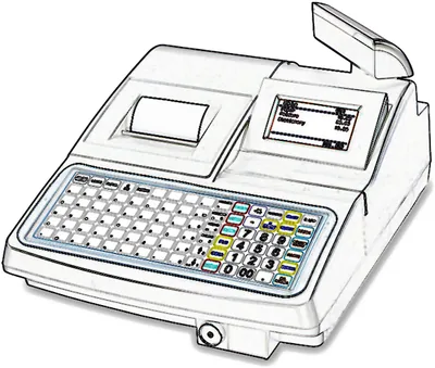 Nexa NE-510 Flat Cash Register Line Draw